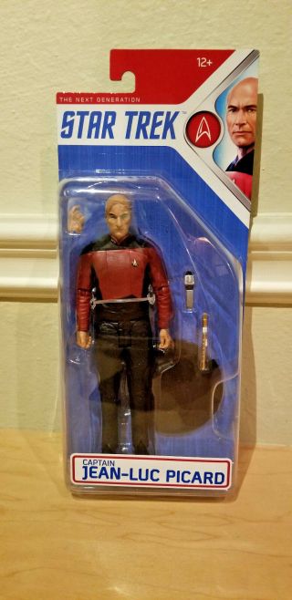 Mcfarlane Captain Jean - Luc Picard Sttng Star Trek Series 1 7 - Inch Action Figure