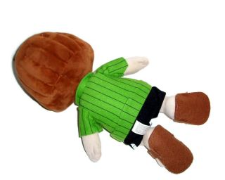 14” Cedar Fair Peanuts Peppermint Patty Plush Doll Green Shirt Sandals Stuffed 3