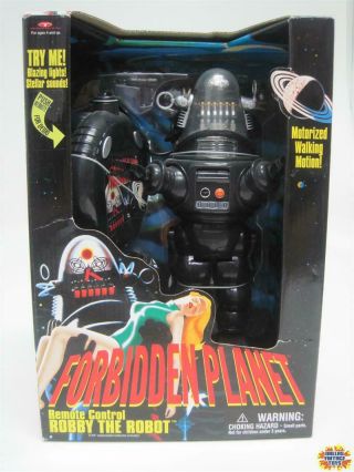 1999 Trendmasters Forbidden Planet Remote Control Robby The Robot