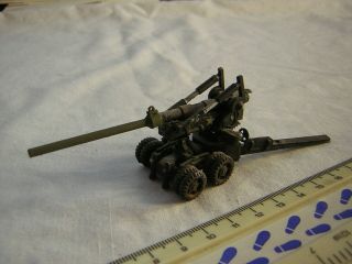 Built Hasegawa Ww2 American Military 155mm M1 Long Tom Cannon Scale 1:72