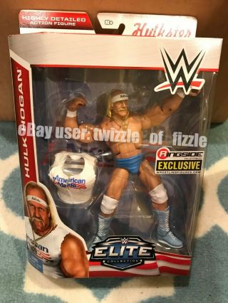 Mattel Wwe Elite Ringside Exclusive Hulk Hogan American Made