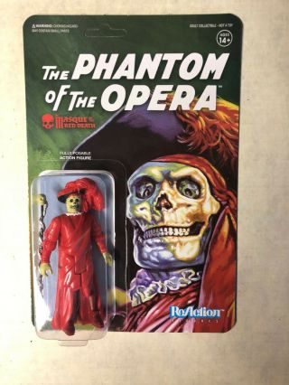 Universal Monsters Reaction Figure - The Masque Of The Red Death