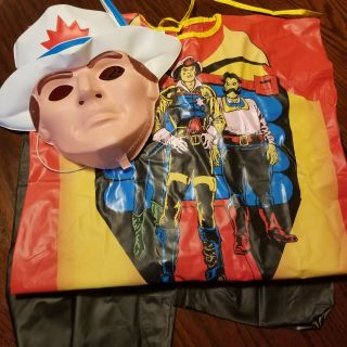 Vintage Filmation Bravestarr Halloween Costume With Mask Small 5 - 6