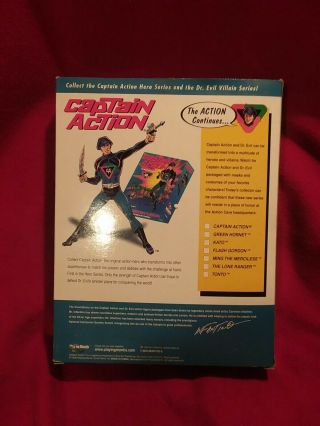 1998 Captain Action Dr.  Evil Figure Playing Mantis 9001 2