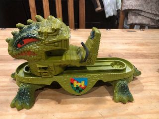 Vintage Rare 1982 He - Man Motu Dragon Walker Parts Only W/ Belt And Battery Cover