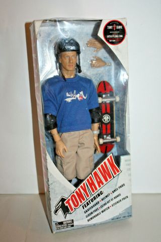 Tony Hawk 12 In.  The Art Asylum Figure 2002 Offical Merchandise