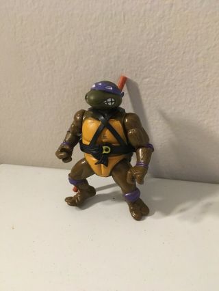Playmates 1988 TMNT Teenage Mutant Ninja Turtles Figure - Donatello SOFT HEAD 2