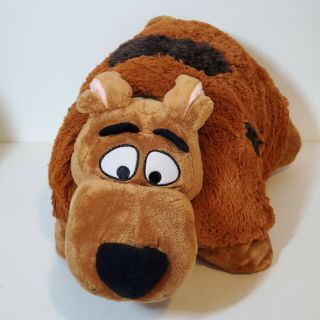 Rare Large Scooby Doo Pillow Pets Discontinued Bigsize 16x19” Plush Pillow