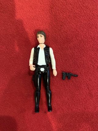 Vintage 1977 Star Wars Kenner Han Solo Action Figure