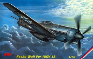 1/72 Mpm Models Focke Wulf Fw - 190v - 18 German Wwii Fighter