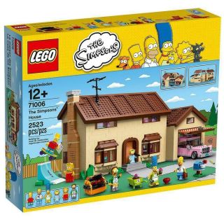 Lego The Simpsons House Play Set With Bonus (set 71006)