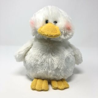 Ganz Webkinz White Duck Hm148 Plush Stuffed Animal No Code Retired Rosy Cheeks