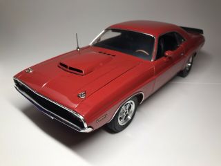 Highway 61 1/18 1970 Dodge Challenger Pro Street Red Supercar Collectibles