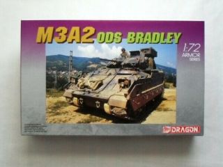Dragon Dml 1:72 Armor Series M3a2 Ods Bradley Plastic Model Kit 7229