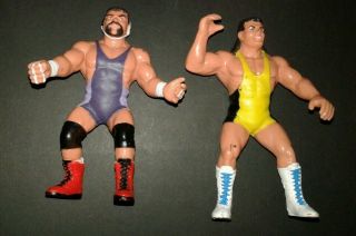Vintage 1990 Galoob Wcw Steiner Brothers Tag Team Legends