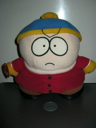 Rare South Park Talking Eric Cartman Plush Toy Doll Figure By Fun 4 All