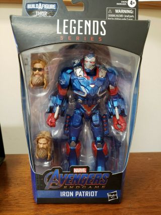 Marvel Legends Avengers Endgame Iron Patriot 6 " Figure Baf Thor