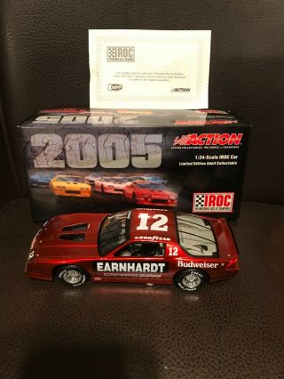 1:24 Action Collectables Inc.  87 Iroc 12 Budweiser Dale Earnhardt