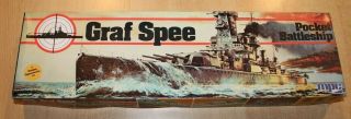 44 - 5103 Mpc 1/600 Scale Heavy Cruiser Admiral Graf Spee Plastic Model Kit