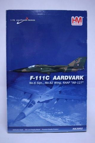 Hobby Masters 1/72 Scale F - 111c Aardvark Raaf