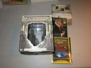 Lord Of The Rings Fellowship Extended Dvd Collectors Gift Set Argonath Bookends