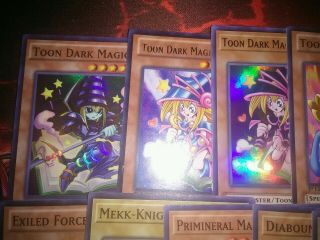 YuGiOh cards Maximillion Pegasus Toon Deck collectable trading card game 40 card 3
