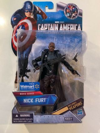 Marvel Studios Avengers Captain America Movie Series Nick Fury Walmart Noc 2011