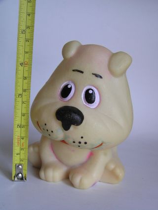 Vintage Spike Or Tyke The Dog From Tom & Jerry Cartoon Bath Rubber Figure 5 " Toy