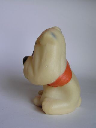 VINTAGE SPiKE OR TYKE THE DOG FROM TOM & JERRY CARTOON BATH RUBBER FIGURE 5 