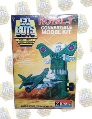 Royal - T Mighty Robots Convertible Model Kit 1984 Vintage Go Bots 6068 Seal