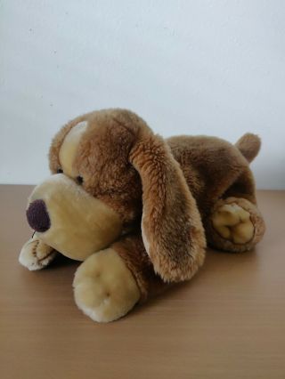 Animal Alley Darby Hound Puppy Dog Brown Tan Toys R Us 14 " Plush Stuffed Animal