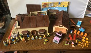 Authentic Lego 71006 The Simpson’s House (incomplete W/ Bonus Minifigs) Read