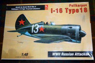 Hobbycraft 1/48 Polikarpov I - 16 Type 18 Soviet Fighter,