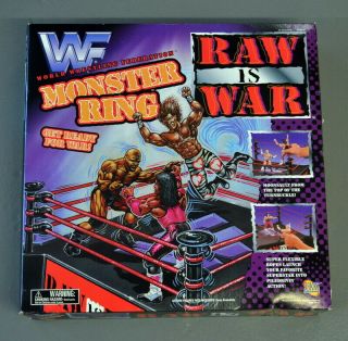 1997 Jakks Wrestling Wwf Raw Is War Monster Ring Factory