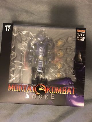 Storm Collectibles Nycc 2019 Exclusive Cyber Smoke Action Figure Mortal Kombat