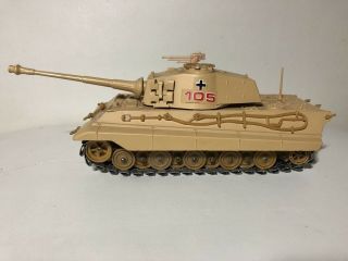Vintage Polistil WW2 King Tiger Tank Solido Panzer Konigstiger 3