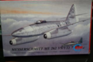 1/72 Mpm Messerschmitt Me 262 V9/v12 German Wwii Fighter Model W/photo Etched