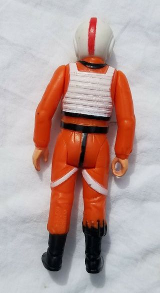 Star Wars Vintage LUKE X - WING PILOT Figure Kenner 1979 China Raised Bar 2