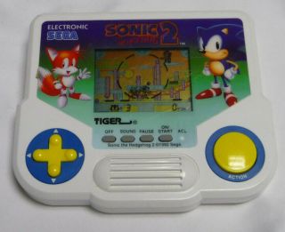 Tiger Electronics 1992 Sega Sonic The Hedgehog 2 No Battery Cover