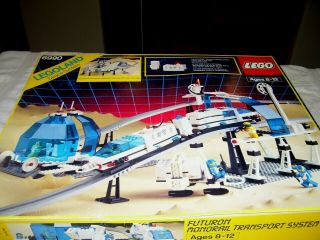 Legoland 6990 Monorail Transport Space System 1988 With Box - Incomplete?
