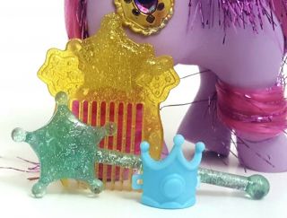 Vintage G1 My Little Pony Princess Misty Crown Wand Accessory Sparkle Pick