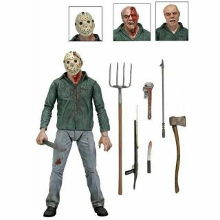 Neca: Reel Toys: Friday The 13th Part 3 - D Jason Voorhees Figure 2019