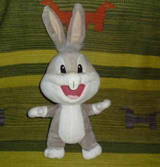 Six Flags Baby Bugs Bunny Plush Doll Stuffed Animal Soft Toy Looney Tunes 17 "