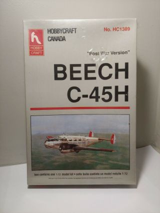 Hobby Craft Canada Post War Beech C - 45h 1:72 Scale Boxed