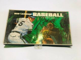 Vintage Big League Baseball Board Game A 3m Sports Game 1960 