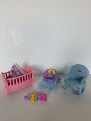 Fisher Price Loving Family My First Dollhouse Baby 