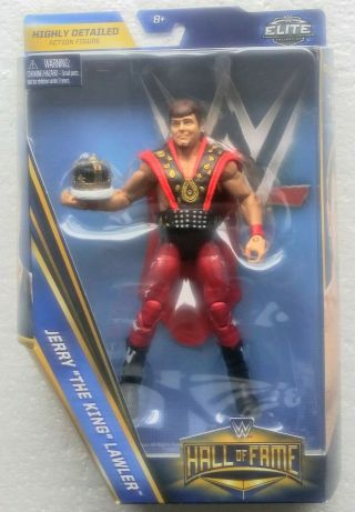 Wwe Elite Hall Of Fame Jerry The King Lawler Action Figure