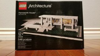 Lego Architecture 21009 Farnsworth House Retired & Rare