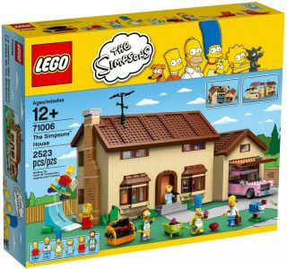 Lego 71006 The Simpson’s House Complete