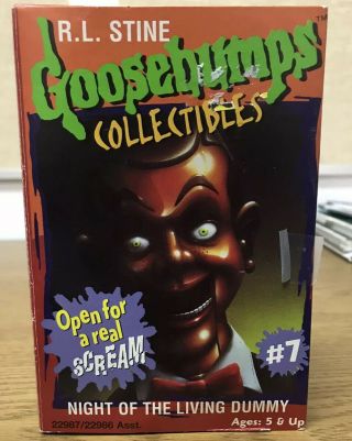 Goosebumps Collectible Night Of The Living Dummy,  Slappy The Dummy,  Nos